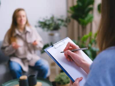 Consultation avec un thérapeute